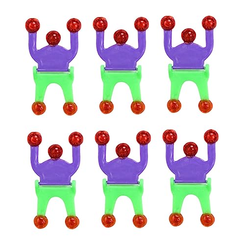 Gatuida 6 Stück Wand-Crawler- Klebriges Wandspielzeug Weiches Material von Gatuida