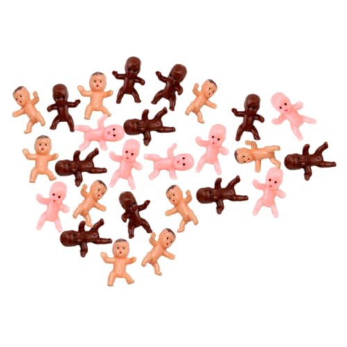 Gatuida 60 Stück Teiliges Mini aus Robustem Kunststoff Farbenfrohe Miniatur Junge Mädchen in Verschiedenen Hauttönen als Partydekoration Deko Detailreiche Mini Figuren für Kreative von Gatuida