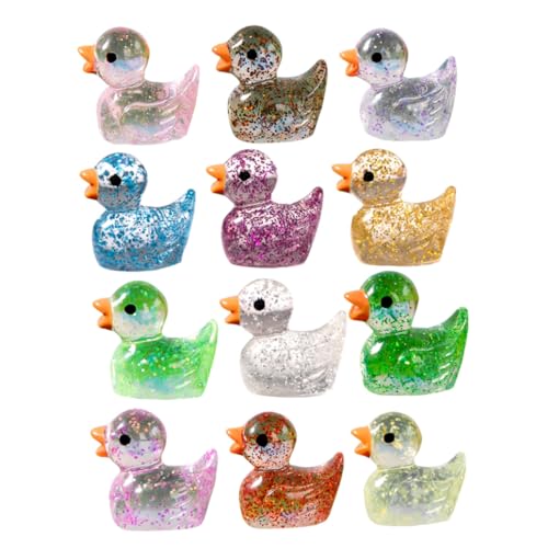 Gatuida 60 Stück Teiliges Miniatur Entenfigur aus Langlebigem Harz Leuchtende Garten Deko mit Farben Niedliche Mini Resin Statue für Puppenhaus Aquarium und Mikro Gatuida 60 Stück Teiliges Miniatur Entenfigur aus Langlebigem Harz Leuchtende Garten Deko mit Farben Niedliche Mini Resin Statue für Puppenhaus Aquarium und Mikro von Gatuida