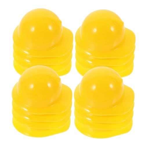 Gatuida 60 Stück Teiliges Miniatur sicherheitshelm Mini Bauarbeiter Helme Dekoration Gelbe Mini Schutzhelme für Puppen Haustiere und DIY partyzubehör Vielseitig Einsetzbar für Geburtstag von Gatuida