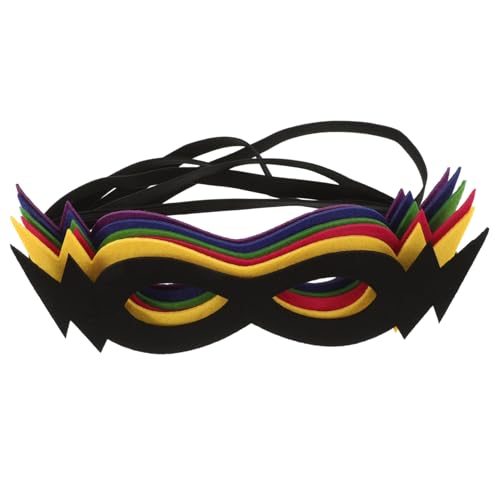 Gatuida 6Stücke Kostümmaske aus Filz für Augenmasken für Halloween Karneval und Cosplay Kreative Familienverkleidung Vielseitig Einsetzbare Spielzeugmasken Gatuida 6Stücke Kostümmaske aus Filz für Augenmasken für Halloween Karneval und Cosplay Kreative Familienverkleidung Vielseitig Einsetzbare Spielzeugmasken von Gatuida