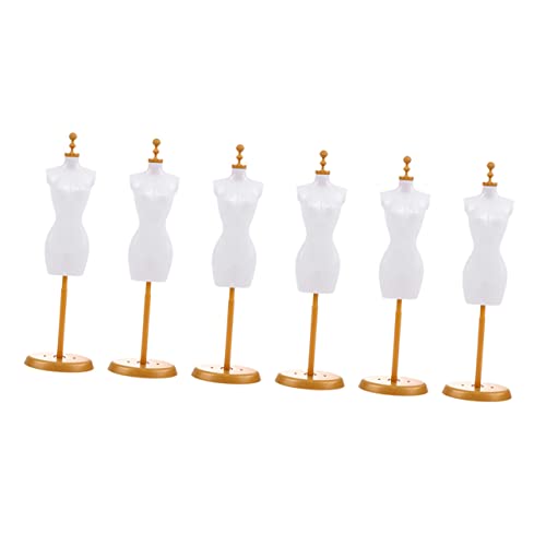 Gatuida 6Stücke Teiliges Puppenkleider Display Robuste Schaufensterpuppenmodelle aus Kunststoff für Puppen zum Ausstellen von Kleidungsstücken Gatuida 6Stücke Teiliges Puppenkleider Display Robuste Schaufensterpuppenmodelle aus Kunststoff für Puppen zum Ausstellen von Kleidungsstücken von Gatuida