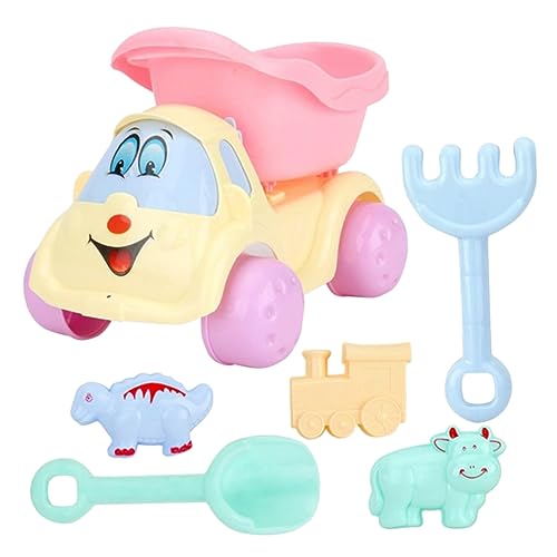 Gatuida 6Stücke Teiliges Strandspielzeug Set für Kreatives Sandspielzeug LKW für Sandkasten Fördert Kreativität und Farberkennung Leicht und Handlich für Kleine Hände Gatuida 6Stücke Teiliges Strandspielzeug Set für Kreatives Sandspielzeug LKW für Sandkasten Fördert Kreativität und Farberkennung Leicht und Handlich für Kleine Hände von Gatuida
