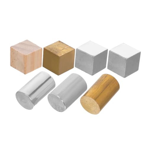 Gatuida 7 Stück Würfelgruppe Dichtewürfel Für Die Physikalisches Experiment Kupferwürfel Physikprojekte Aluminiumblock Metalldichtewürfel Metallwürfel Metallblöcke Eisen Gatuida 7 Stück Würfelgruppe Dichtewürfel Für Die Physikalisches Experiment Kupferwürfel Physikprojekte Aluminiumblock Metalldichtewürfel Metallwürfel Metallblöcke Eisen von Gatuida