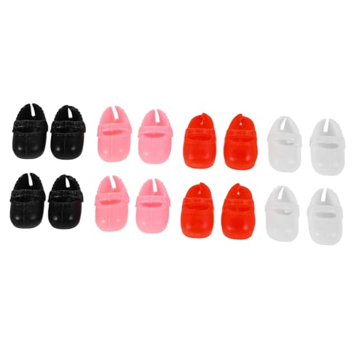 Gatuida 8 Paare Mini Puppenschuhe Flache Schuhe Puppenhaus Dekoration Niedliche Doll Toy Shoes Mädchen Zubehör Schwarz Rot Weiß Rosa Gatuida 8 Paare Mini Puppenschuhe Flache Schuhe Puppenhaus Dekoration Niedliche Doll Toy Shoes Mädchen Zubehör Schwarz Rot Weiß Rosa von Gatuida