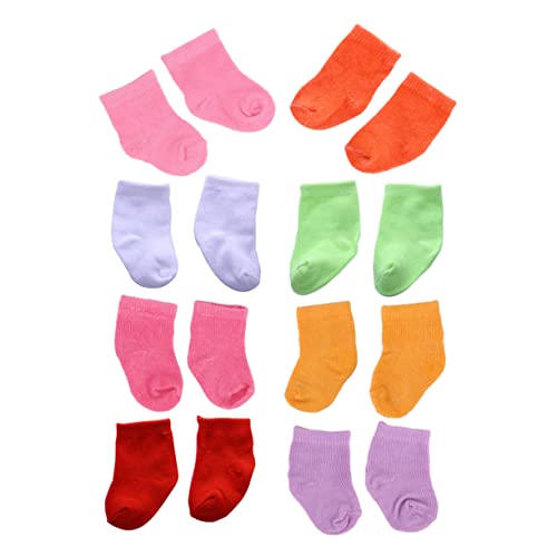 Gatuida 8 Paare Puppensocken Mädchen gemacht Puppendekor Mini-Zubehör Socken für Babypuppen Minisocken für Puppe Socken für Puppen Puppenhauszubehör Miniatur Socken Stoff Gatuida 8 Paare Puppensocken Mädchen gemacht Puppendekor Mini-Zubehör Socken für Babypuppen Minisocken für Puppe Socken für Puppen Puppenhauszubehör Miniatur Socken Stoff von Gatuida