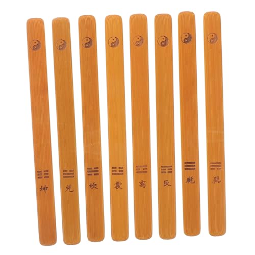 Gatuida 8 Stück Handgefertigte Buddhistische Wahrsage Sticks für Hochzeitsgeschenke Traditionelle Chinesische Kultur Mystische und Handwerkskunst von Gatuida