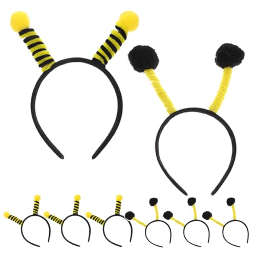 Gatuida 8 Stück Teiliges Bienen Haarband Kreative Haarschmuck für Kostümpartys für Bienenkostüme Karneval Geburtstagsfeiern Gelb Schwarz Bequem und Gatuida 8 Stück Teiliges Bienen Haarband Kreative Haarschmuck für Kostümpartys für Bienenkostüme Karneval Geburtstagsfeiern Gelb Schwarz Bequem und von Gatuida