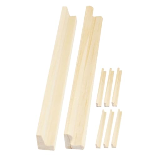 Gatuida 8 Stück Teiliges Holz Domino Rack Set mit Schrägem Design Stabilem Kartenhalter für Domino und Buchstabenspiele Natürliche Glatte Oberfläche für Kreative Bastel und Spielprojekte Gatuida 8 Stück Teiliges Holz Domino Rack Set mit Schrägem Design Stabilem Kartenhalter für Domino und Buchstabenspiele Natürliche Glatte Oberfläche für Kreative Bastel und Spielprojekte von Gatuida
