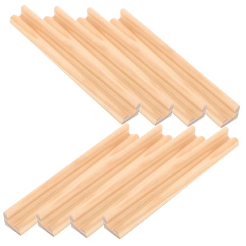 Gatuida 8 Stück Teiliges Holz Domino Tray mit Schrägem Langlebige DIY Holzständer für Domino Steine Aufbewahrungs und Anzeigezubehör für Kreative Spiele und Bastelprojekte Gatuida 8 Stück Teiliges Holz Domino Tray mit Schrägem Langlebige DIY Holzständer für Domino Steine Aufbewahrungs und Anzeigezubehör für Kreative Spiele und Bastelprojekte von Gatuida