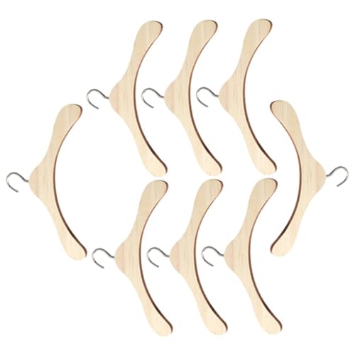 Gatuida 8 Stück Teiliges Kleiderbügel Puppenkleiderbügel aus Kleine Realistische Hänger für Puppenkleidung Platzsparend Glatt für Vielseitige Puppenkleider Puppenhaus Zubehör Gatuida 8 Stück Teiliges Kleiderbügel Puppenkleiderbügel aus Kleine Realistische Hänger für Puppenkleidung Platzsparend Glatt für Vielseitige Puppenkleider Puppenhaus Zubehör von Gatuida