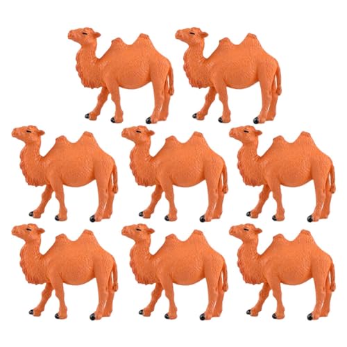 Gatuida 8 Stück Teiliges Mini Kamel Dekorationsset aus Robustem Kunststoff Vivid Camel Figuren für Mikro Landschaften Garten Zuhause und Puppenhaus Dekoration Gatuida 8 Stück Teiliges Mini Kamel Dekorationsset aus Robustem Kunststoff Vivid Camel Figuren für Mikro Landschaften Garten Zuhause und Puppenhaus Dekoration von Gatuida