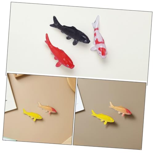Gatuida 8 Stück Teiliges Mini Koi Fisch Realistische PVC Figuren Aquarium Dekoration Lebensechte Miniatur Karpfen für Fischbecken Bonsai Puppenhaus und DIY Gartenzubehör Gatuida 8 Stück Teiliges Mini Koi Fisch Realistische PVC Figuren Aquarium Dekoration Lebensechte Miniatur Karpfen für Fischbecken Bonsai Puppenhaus und DIY Gartenzubehör von Gatuida