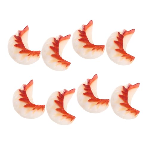 Gatuida 8 Stück Teiliges PVC Fake Dumpling Realistisch Simulierte Chinesische Frühstücksdekoration Langlebiges Küchen Ladendisplay Vielseitiges Fotorequisit Einfach zu Reinigen von Gatuida