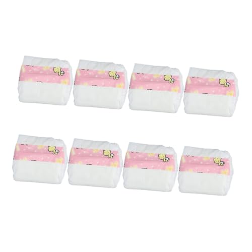 Gatuida 8 Stück Teiliges Puppenwindel aus Langlebigem Realistische Mini Puppenunterwäsche für Neugeborene Puppen Fördert Feinmotorik und Spielerisches Lernen Geeignet für Zuhause und Gatuida 8 Stück Teiliges Puppenwindel aus Langlebigem Realistische Mini Puppenunterwäsche für Neugeborene Puppen Fördert Feinmotorik und Spielerisches Lernen Geeignet für Zuhause und von Gatuida