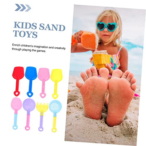 Gatuida 8 Stück Teiliges Sandspielzeug Strandspielzeug Bunte Sandschaufeln Robust für Jungen Mädchen Outdoor Strandspaß Gatuida 8 Stück Teiliges Sandspielzeug Strandspielzeug Bunte Sandschaufeln Robust für Jungen Mädchen Outdoor Strandspaß von Gatuida