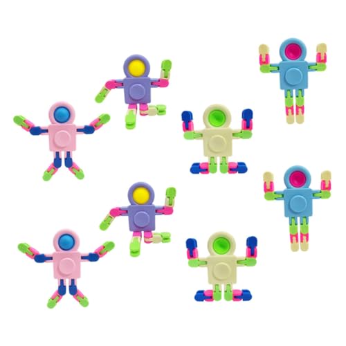 Gatuida 8 Stück Teiliges Transformierbares DIY Roboterspielzeug Abnehmbar Gyroskop für Stressabbau Multifunktionale Fingertip Toys Schreibtischspielzeug für Erwachsene Gatuida 8 Stück Teiliges Transformierbares DIY Roboterspielzeug Abnehmbar Gyroskop für Stressabbau Multifunktionale Fingertip Toys Schreibtischspielzeug für Erwachsene von Gatuida