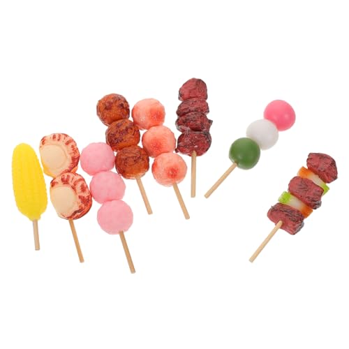 Gatuida 8-teiliges Mini-grillspieß-Spielzeug: Kinder-spielküche Mit Künstlichen Lebensmitteln – Realistische Modelle Für Rollenspiele – 2,7 X 0,7 X 0,5 Zoll Großes Grillspielzeug Für Gatuida 8-teiliges Mini-grillspieß-Spielzeug: Kinder-spielküche Mit Künstlichen Lebensmitteln – Realistische Modelle Für Rollenspiele – 2,7 X 0,7 X 0,5 Zoll Großes Grillspielzeug Für von Gatuida