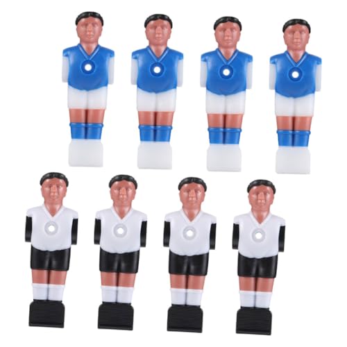 Gatuida 8pcs Table Foosball -Spieler Figuren Foosball Ersatzspieler Tisch Fußballpuppe Figuren Tischfußball -Figuren Foosball Tisch Teile Ersatz Spieler Puppen von Gatuida