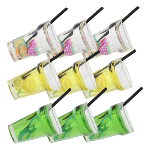 Gatuida 9 Stück Miniatur Maßstab Tassen Flaschen Realistische Zubehörteile für DIY Szenen Puppenhäusern für Küchen und Bar Setups Gatuida 9 Stück Miniatur Maßstab Tassen Flaschen Realistische Zubehörteile für DIY Szenen Puppenhäusern für Küchen und Bar Setups von Gatuida