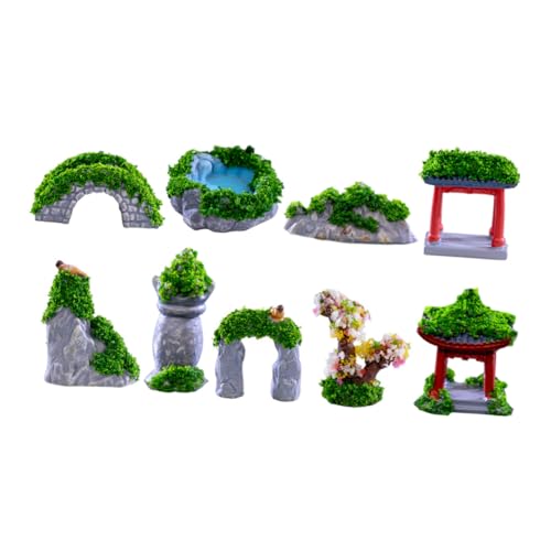 Gatuida 9 Stück Teiliges Miniatur mit Antiken Gebäudemodellen Detailreiche Mikro Landschaftsdekoration Handgefertigte Mini Bauelemente für Modellbau Garten und Feengarten Geeignet für Gatuida 9 Stück Teiliges Miniatur mit Antiken Gebäudemodellen Detailreiche Mikro Landschaftsdekoration Handgefertigte Mini Bauelemente für Modellbau Garten und Feengarten Geeignet für von Gatuida