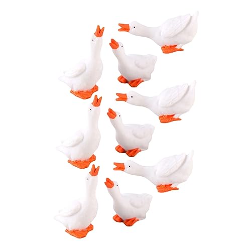 Gatuida 9stücke Teiliges Set Mini Gänse Figuren Für Garten Dekoration Süße Statuen Für Miniaturlandschaften Puppenhäuser Und Kreative Gestaltung Gatuida 9stücke Teiliges Set Mini Gänse Figuren Für Garten Dekoration Süße Statuen Für Miniaturlandschaften Puppenhäuser Und Kreative Gestaltung von Gatuida