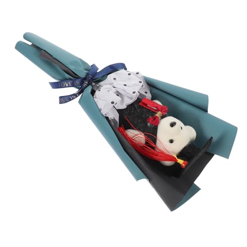Gatuida Abschlussbär Blumenstrauß Kuscheltier Abschlussfeier Dekoration Fotorequisite Mini Plüschbär für Absolventen Leicht und Tragbar als Party Gastgeschenk Gatuida Abschlussbär Blumenstrauß Kuscheltier Abschlussfeier Dekoration Fotorequisite Mini Plüschbär für Absolventen Leicht und Tragbar als Party Gastgeschenk von Gatuida