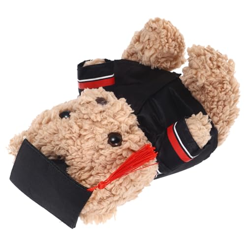 Gatuida Abschlussbär mit Doktorhut Plüsch Stofftier für Graduierung Personalisierbares Kuscheltier Perfektes zur Abschlussfeier Weicher Begleiter für Unvergessliche Gatuida Abschlussbär mit Doktorhut Plüsch Stofftier für Graduierung Personalisierbares Kuscheltier Perfektes zur Abschlussfeier Weicher Begleiter für Unvergessliche von Gatuida