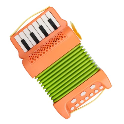 Gatuida Akkordeon Cartoon Musik Instrument für Frühe Musikalische Bildung Fördert Kreativität und Intelligenz Sicher und Stabil für Ab Jahren Orange Farbe ohne Batterie Gatuida Akkordeon Cartoon Musik Instrument für Frühe Musikalische Bildung Fördert Kreativität und Intelligenz Sicher und Stabil für Ab Jahren Orange Farbe ohne Batterie von Gatuida