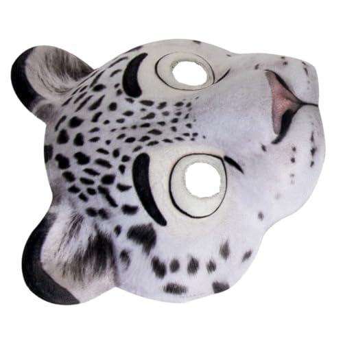 Gatuida Animal Maske EVA Leopard Leicht Atmungsaktiv Für Halloween Karneval Kostümfest Party Cosplay Damen Herren von Gatuida
