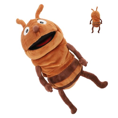 Gatuida Ant Handpuppe aus Weichem Plüsch mit Beweglichem Mund Interaktives Erzählspielzeug für Kindersicheres Material Geeignet für Geburtstagsgeschenk und Frühe Bildung Gatuida Ant Handpuppe aus Weichem Plüsch mit Beweglichem Mund Interaktives Erzählspielzeug für Kindersicheres Material Geeignet für Geburtstagsgeschenk und Frühe Bildung von Gatuida
