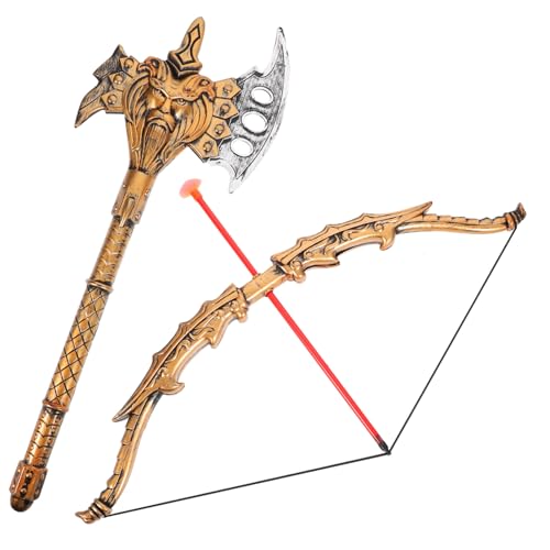 Gatuida Armaments Antike Bronzeoptik Realistisches Rollenspiel Kostümzubehör für Jungen Teiliges Cosplay Prop für Bühne Party und Kindergeburtstag Gatuida Armaments Antike Bronzeoptik Realistisches Rollenspiel Kostümzubehör für Jungen Teiliges Cosplay Prop für Bühne Party und Kindergeburtstag von Gatuida