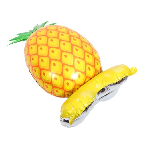 Gatuida Aufblasbarer Ananas Luftballon Große Hawaii Party Dekoration Bunte Stehende Frucht Figur für Geburtstagsfeiern und Sommerpartys von Gatuida