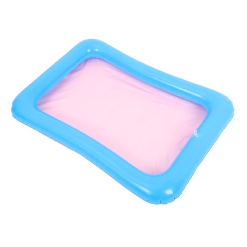 Gatuida Aufblasbares Sandspiel Tray PVC Mini Wasserbecken Angelspielzeug Faltbar Tragbar Kreatives Pool Sandbox Spiel für Strand Garten von Gatuida