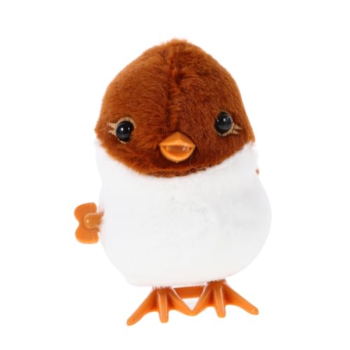 Gatuida Aufziehspielzeug Spatz Wind Up Tierfigur Plüschmaterial Springendes Partyspielzeug für Ostern Weihnachten Koordination Bewegung Gatuida Aufziehspielzeug Spatz Wind Up Tierfigur Plüschmaterial Springendes Partyspielzeug für Ostern Weihnachten Koordination Bewegung von Gatuida