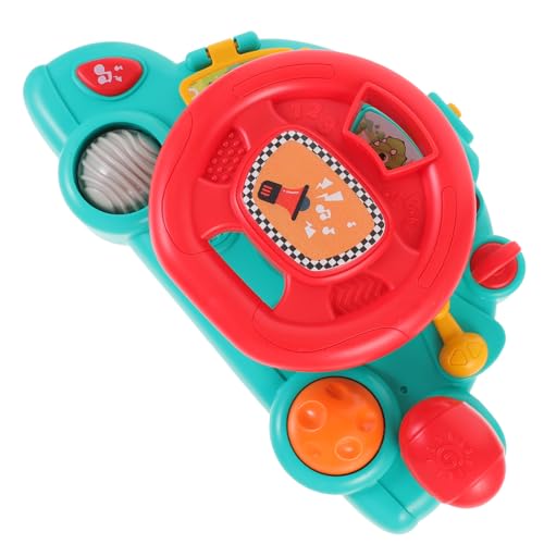 Gatuida Auto für Kleinkinder Interaktives Lernspielzeug mit Lichtern und Musik Pädagogisches für Simuliertes Fahren für Frühes Lernen Robust und Langlebig von Gatuida