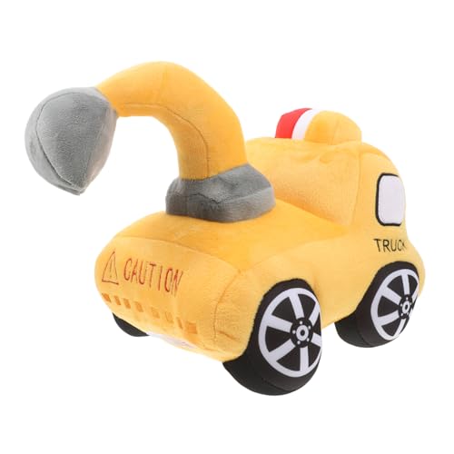 Gatuida Baggerpuppe Geburtstagsgeschenke für Jungen Bagger Plüschspielzeug Plüsch Bagger Kinderliebling Bagger Puppe Party-Plüschtier Cartoon Plüschspielzeug PP Baumwolle von Gatuida