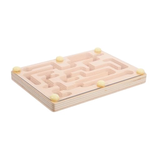 Gatuida Balancierendes Kugel Maze aus Holz Fördert Aufmerksamkeit Motorik für Spaßiges und Lehrreiches Trainingsspielzeug Gatuida Balancierendes Kugel Maze aus Holz Fördert Aufmerksamkeit Motorik für Spaßiges und Lehrreiches Trainingsspielzeug von Gatuida