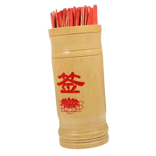 Gatuida Bambus Sticks mit Eimer Chinesisches Wahrsage Spiel Langlebige Bambus Materialien Traditionelle Taoistische und Buddhistische Wahrsagerei als für Freundin und Geburtstag Gatuida Bambus Sticks mit Eimer Chinesisches Wahrsage Spiel Langlebige Bambus Materialien Traditionelle Taoistische und Buddhistische Wahrsagerei als für Freundin und Geburtstag von Gatuida