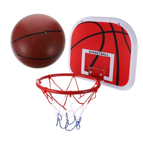 Gatuida Basketballkorb Indoor Hängendes Mini Basketball Kunststoff und Metall Inklusive Ball und Pumpe Geeignet für Jungen und Mädchen Indoor Bewegungsspielzeug von Gatuida