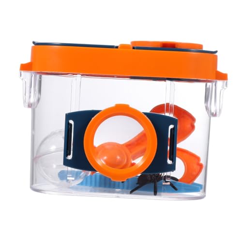 Gatuida Beobachtungsbox mit Doppeltem Vergrößerungsglas Transparenter Insektenfänger für Naturerkundung Leicht zu Bedienen Lernspielzeug für Junge Gatuida Beobachtungsbox mit Doppeltem Vergrößerungsglas Transparenter Insektenfänger für Naturerkundung Leicht zu Bedienen Lernspielzeug für Junge von Gatuida