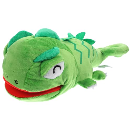 Gatuida Bewegliche Mund Handpuppe Plüsch Chamäleon Handpuppe für Jungen und Mädchen Interaktives Lernspielzeug für Fördert Kreativität und Kommunikation Gatuida Bewegliche Mund Handpuppe Plüsch Chamäleon Handpuppe für Jungen und Mädchen Interaktives Lernspielzeug für Fördert Kreativität und Kommunikation von Gatuida