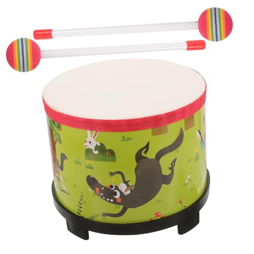 Gatuida Boden Trommel Musikinstrument für Kleinkinder mit Schlägeln Leicht für Anfänger Wahl für Musikalische Früherziehung und Kreative von Gatuida