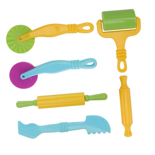 Gatuida Buntes Knetwerkzeug für Ab Jahren Kreatives Clay Tools Kit zum Formen Schneiden und Modellieren Fördert Fantasie und Feinmotorik Ungiftiges Kunststoff Material Lernspielzeug von Gatuida