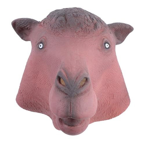 Gatuida Camel Head Mask Lustige Tiermaske für Halloween Karneval und Kostümpartys Leicht und Tragbar für Cosplay und Maskeraden Gatuida Camel Head Mask Lustige Tiermaske für Halloween Karneval und Kostümpartys Leicht und Tragbar für Cosplay und Maskeraden von Gatuida