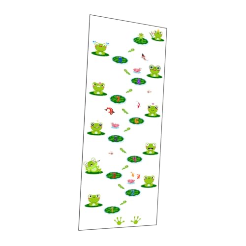 Gatuida Cartoon Bodenaufkleber PVC Abziehbar und Selbstklebend rutschfeste Spiel Fliesen mit Frosch Langlebig für Kinderzimmer Kindergarten und Spielzimmer Kinderfreundliche Dekoration Gatuida Cartoon Bodenaufkleber PVC Abziehbar und Selbstklebend rutschfeste Spiel Fliesen mit Frosch Langlebig für Kinderzimmer Kindergarten und Spielzimmer Kinderfreundliche Dekoration von Gatuida