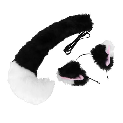 Gatuida Cosplay Fuchsohren und aus Weichem Plüsch Langlebig und Formstabil für Erwachsene Kostümparty Halloween Fasching Handgefertigtes Accessoire für Cosplay Fans von Gatuida