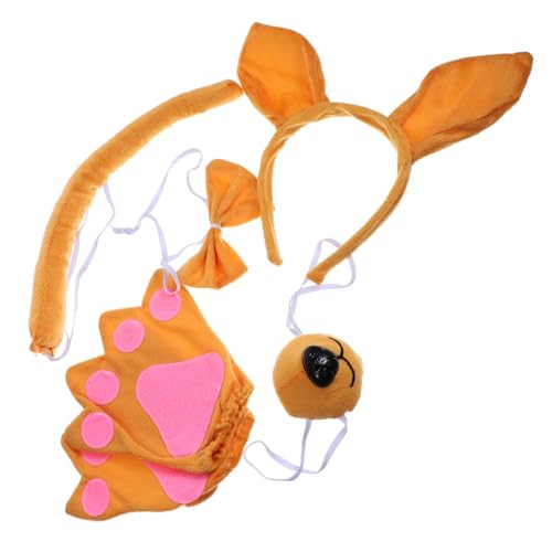 Gatuida Cosplay Tierkostüm Ohren Stirnband Fliege für Party Karneval Halloween Kostüm Zubehör für Damen und Erwachsene Gatuida Cosplay Tierkostüm Ohren Stirnband Fliege für Party Karneval Halloween Kostüm Zubehör für Damen und Erwachsene von Gatuida