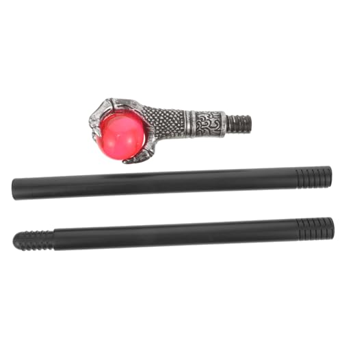 Gatuida Cosplay Zauberstab für Erwachsene Antiker Gehstock Prop für Halloween und Krönungszeremonien Langer Königlicher Stab mit Ball und Elegantem Design von Gatuida