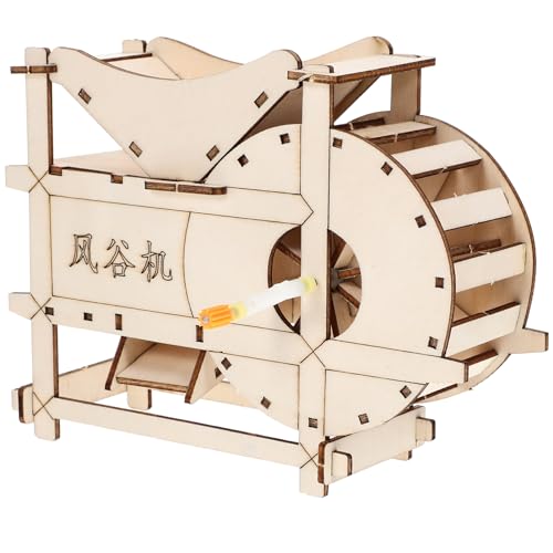 Gatuida DIY Handdreschmaschine für Pädagogisches Lernspielzeug Wissenschaft und Kreativität für Kleine und Naturwissenschaftler von Gatuida